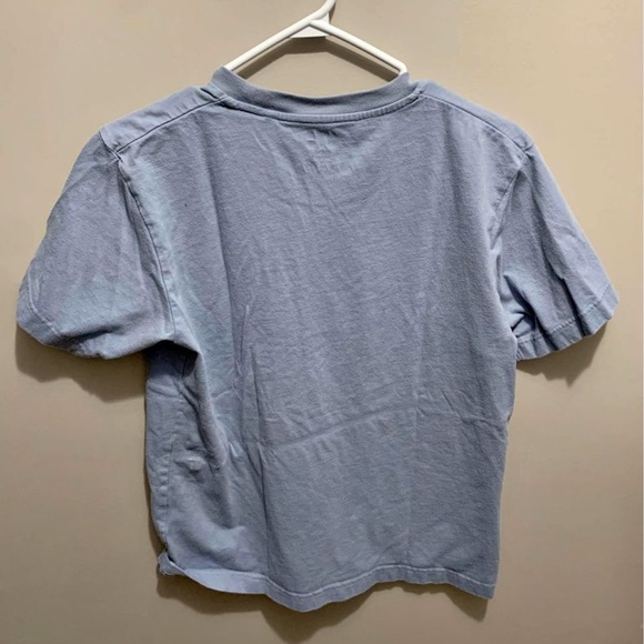 Jean Michel Basquiat Shirt Men XS Blue World Famous Short Sleeve Crewneck Tee - Picture 2 of 7